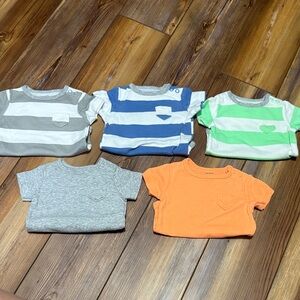 Set of 5 Carters Onesies